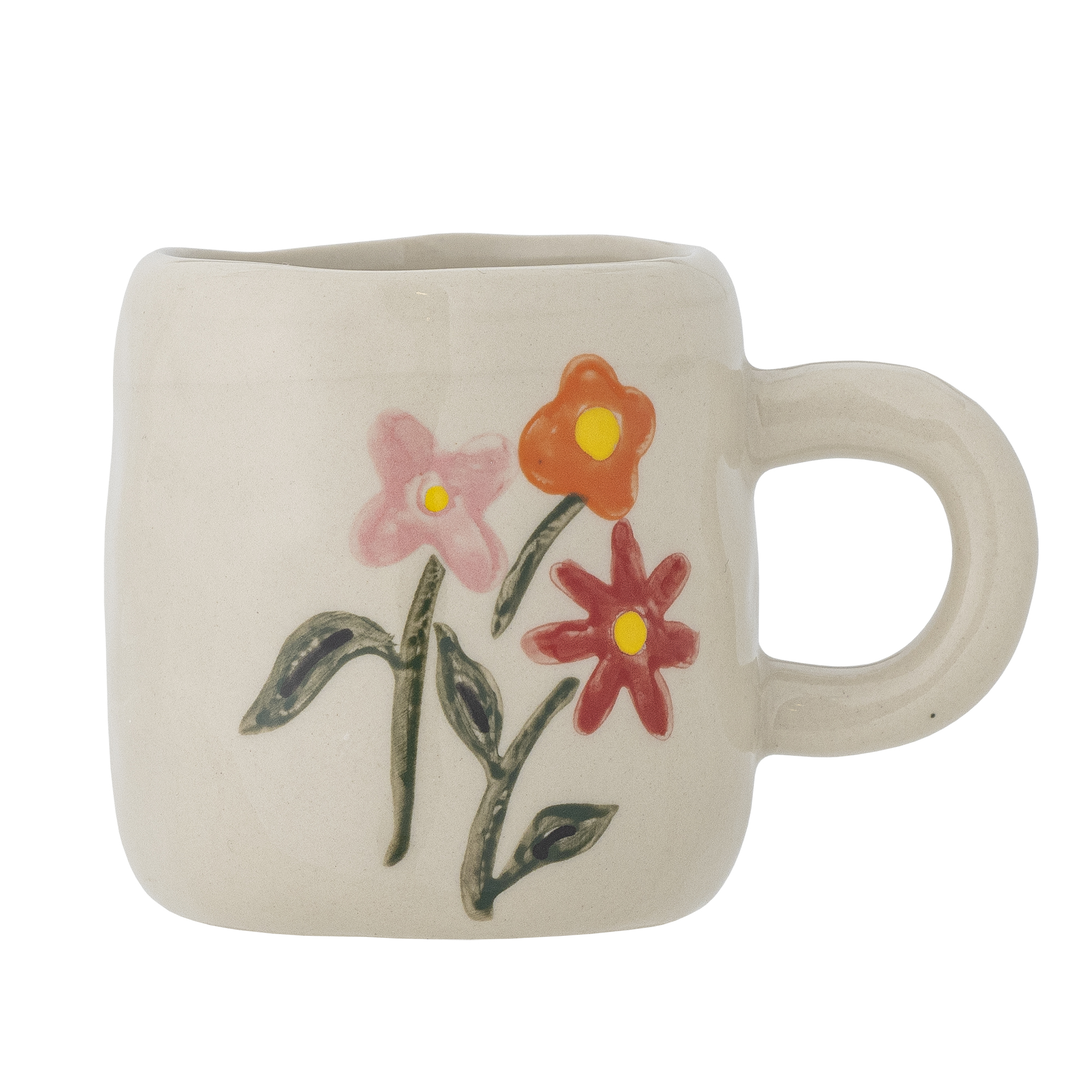 BLOOMINGVILLE MINI Šálek Millie, bílý, kamenina