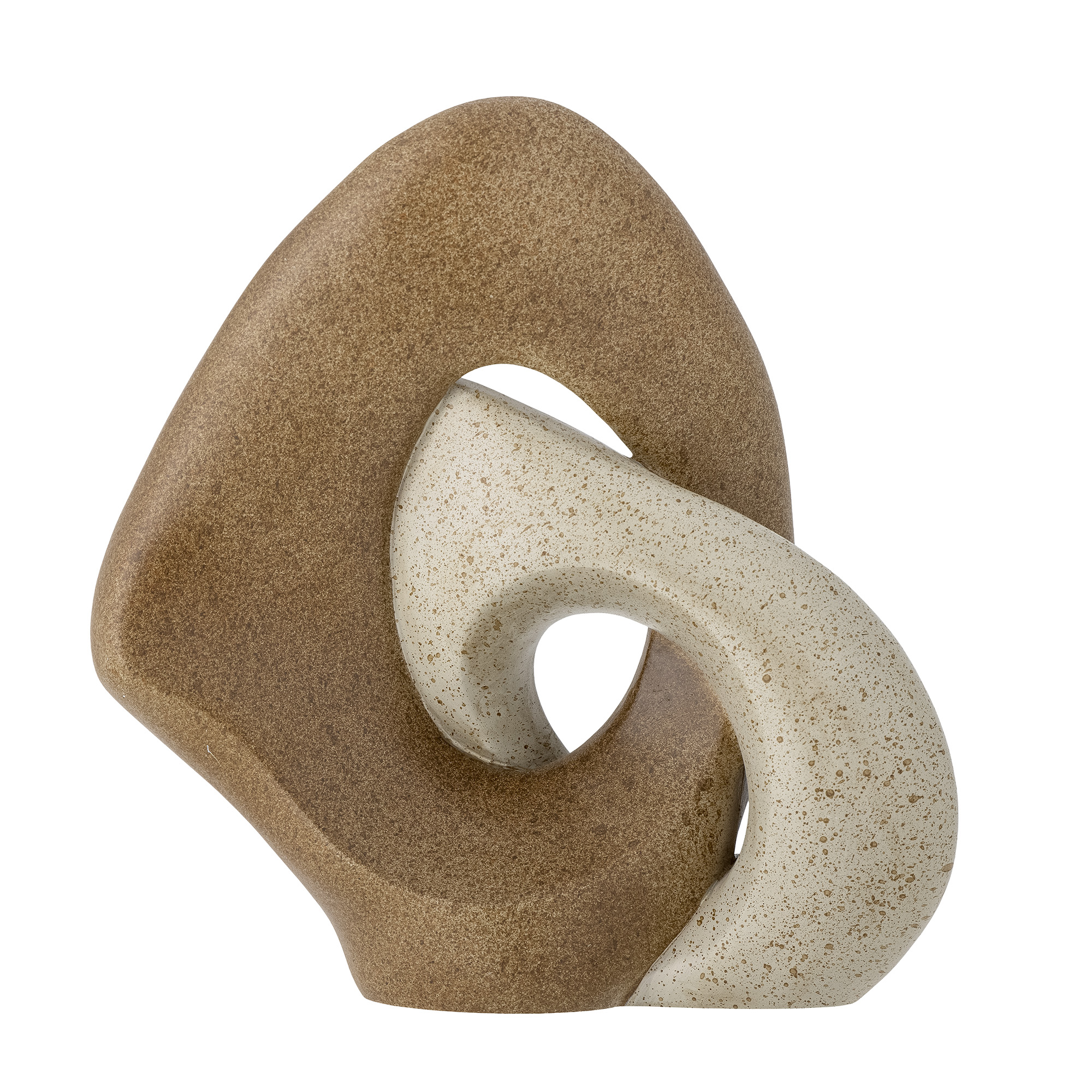 BLOOMINGVILLE Esad Deco, hnědá, polyresin