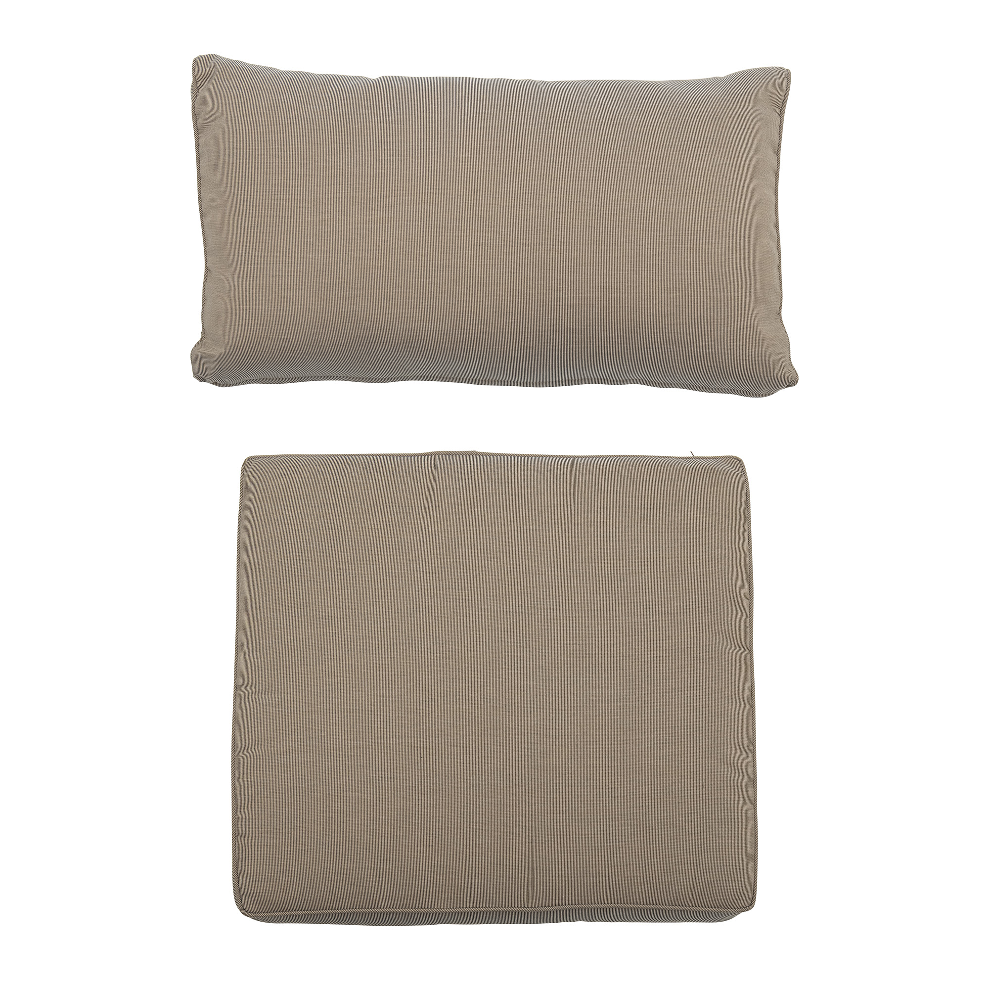 BLOOMINGVILLE Povlak na polštář Mundo (bez výplně), hnědý, polyester