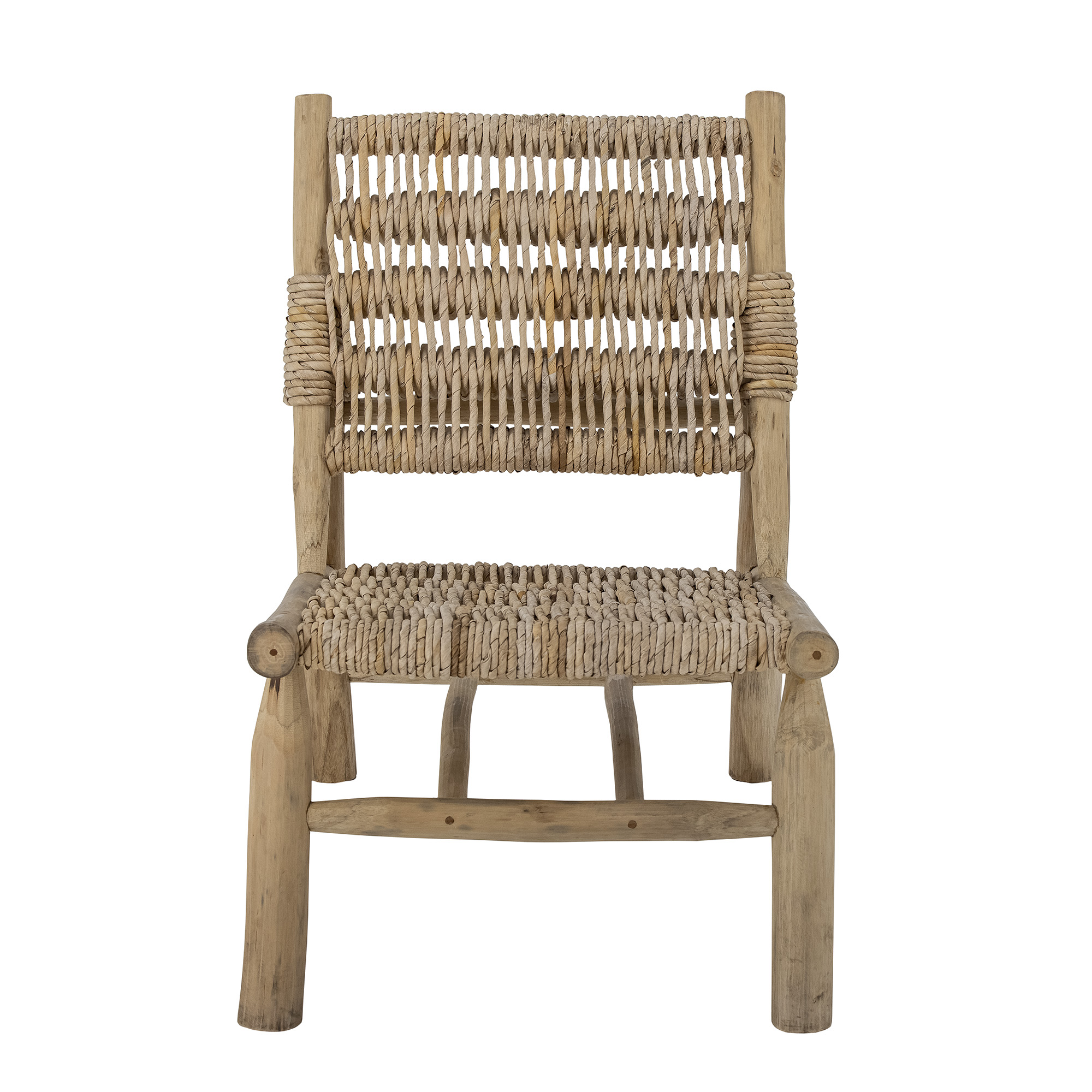 BLOOMINGVILLE Židle Ruthy Lounge Chair, přírodní, teakové dřevo
