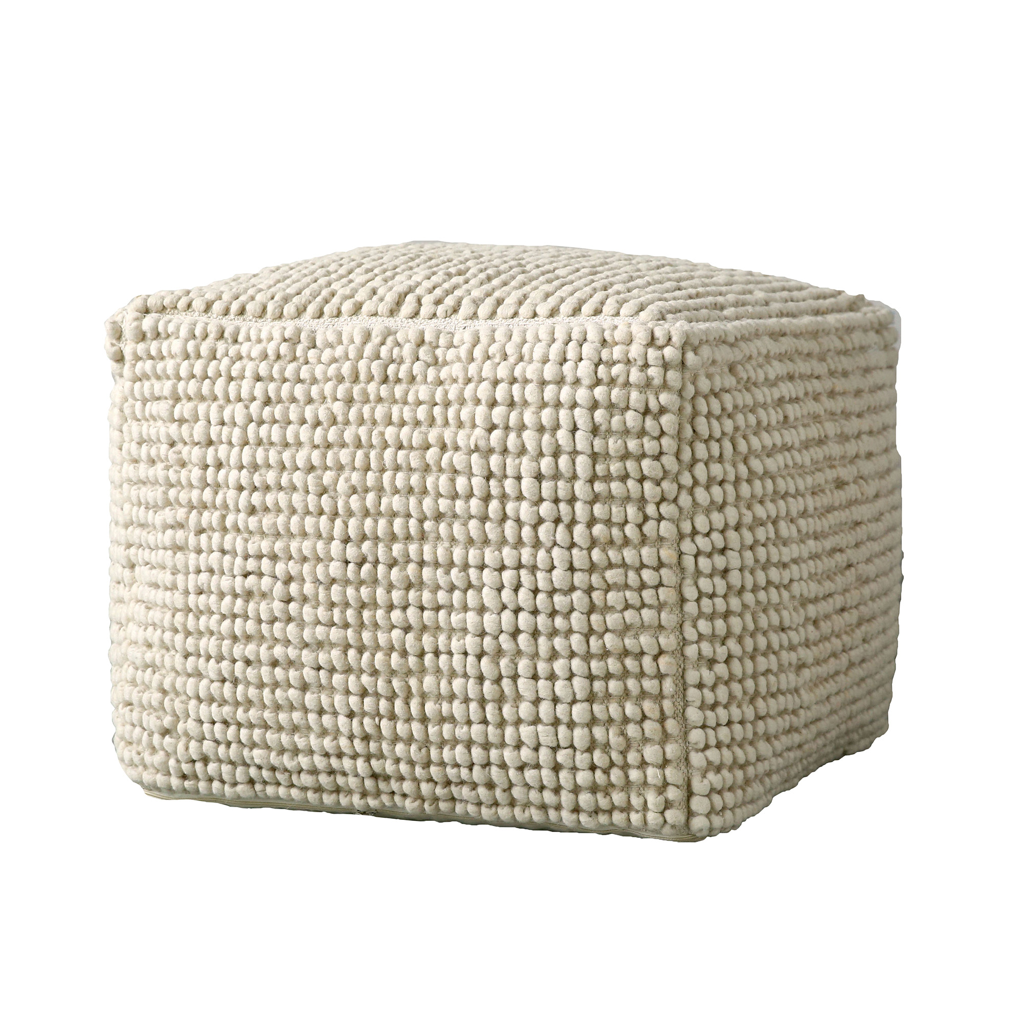 CREATIVE COLLECTION Suna Pouf, Příroda, Vlna