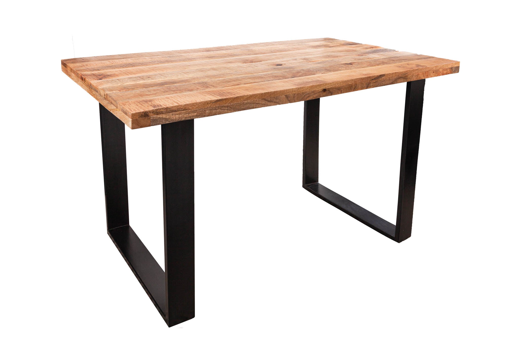 INVICTA INTERIOR Masivní mangový jídelní stůl Iron Craft 140cm