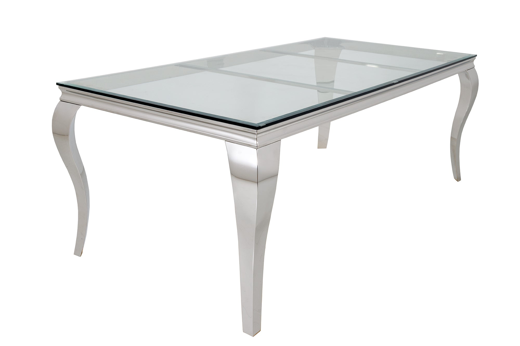 Jídelní stůl MODERN BAROCK BARRACUDA 200cm chrom