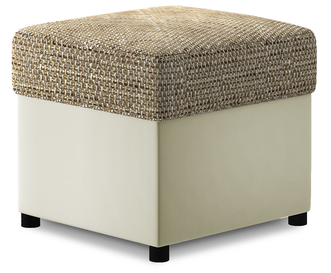 ELTAP Pouf R3 Barva: Béžový, Textilie: Berlin 03, Soft 33