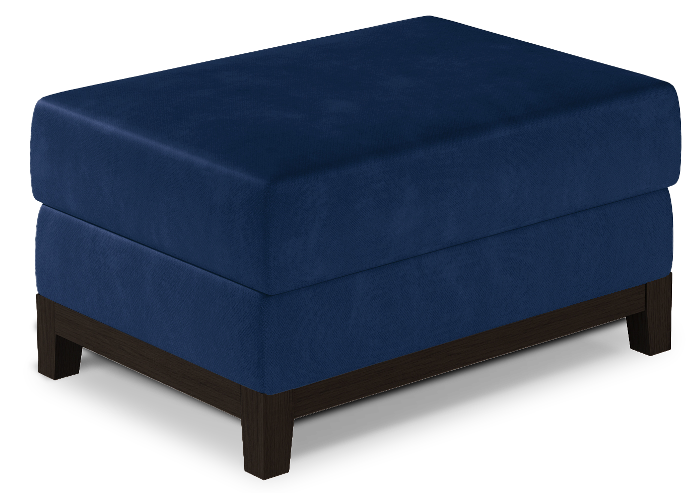 ELTAP Selene Puf Ořech Barva: Modrý, Textilie: Monolith 77