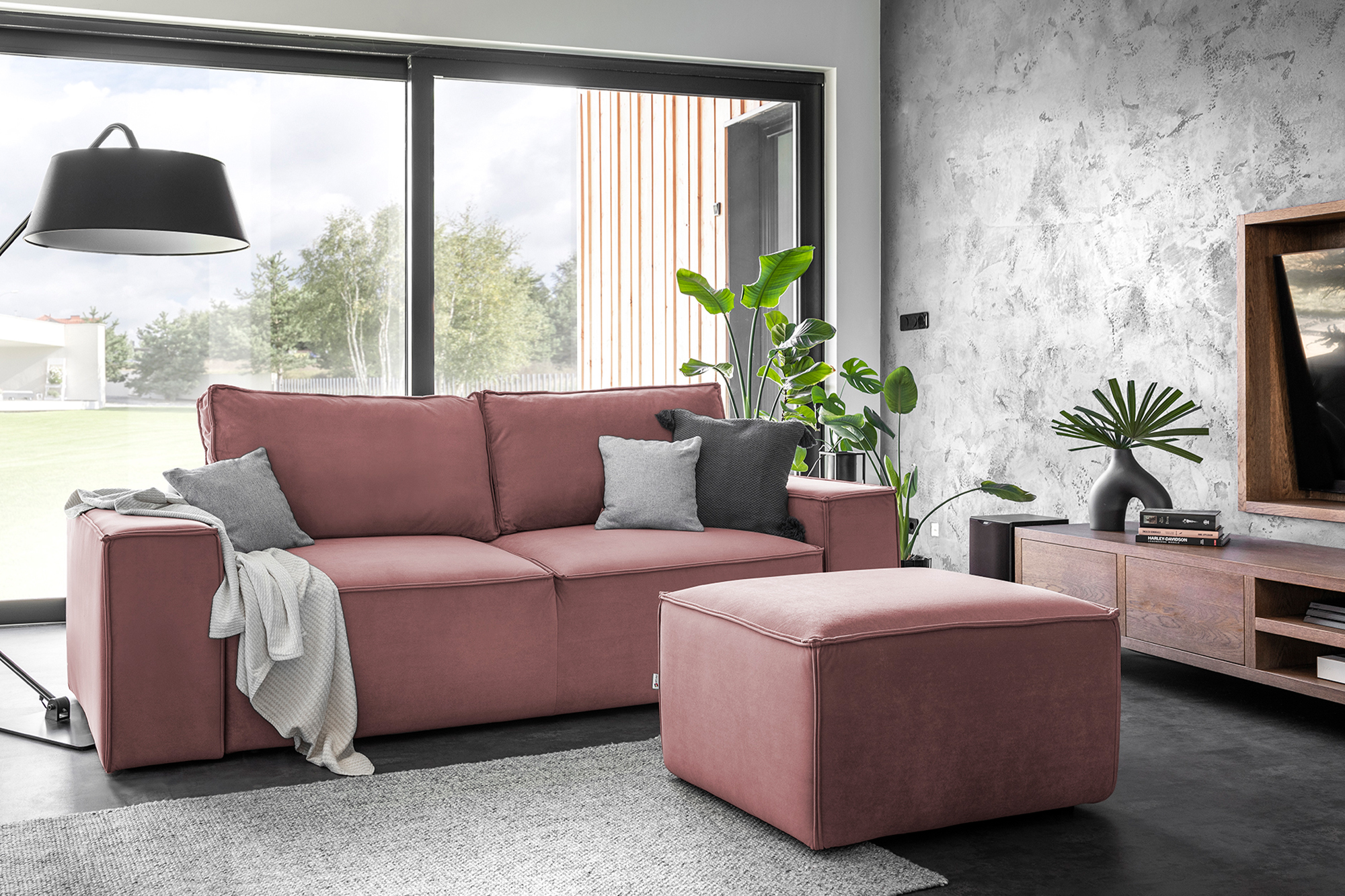 ELTAP Silla Barva: Růžový, Textilie: Velvetmat 24, Rozměr: 200x60