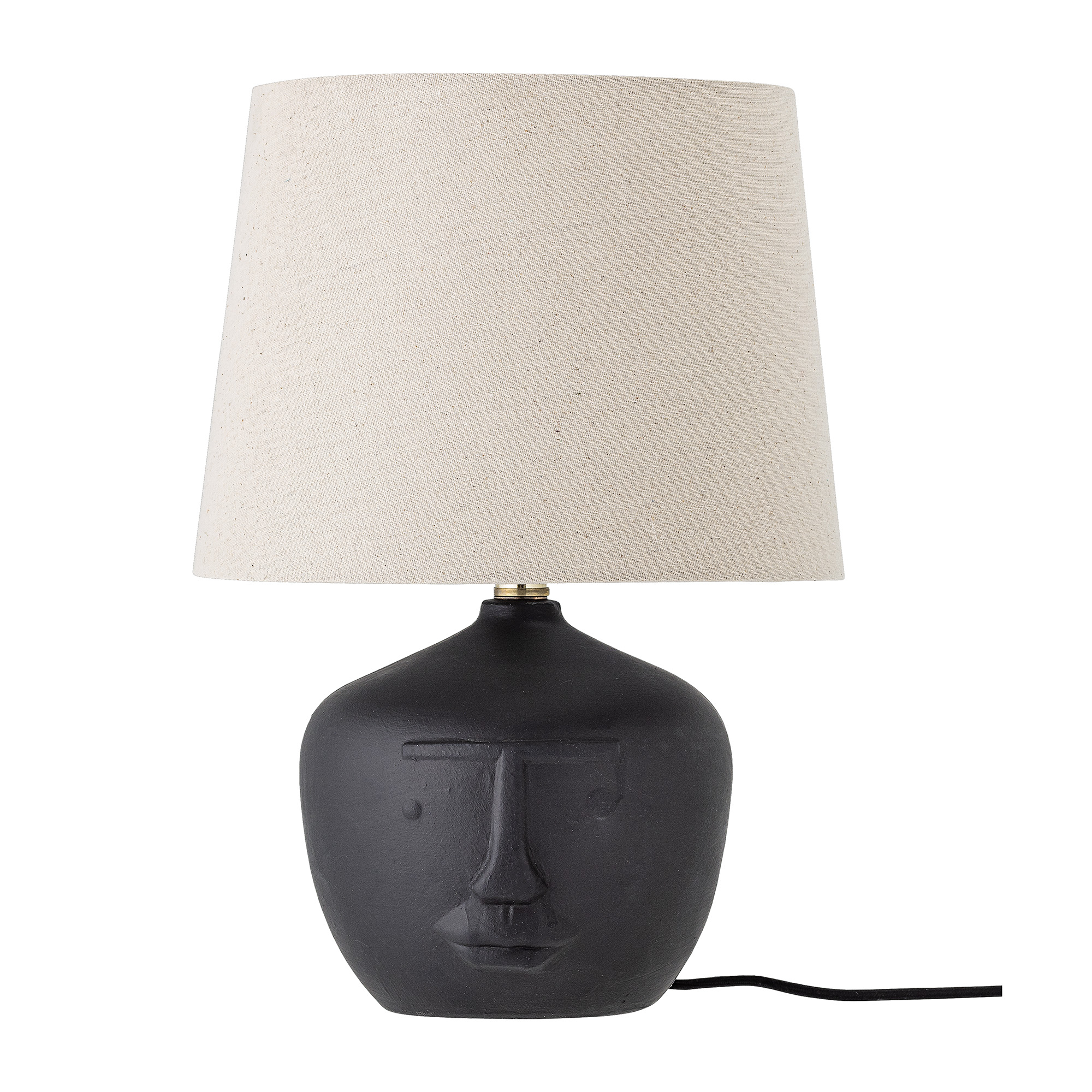 BLOOMINGVILLE Stolní černá lampa Matheo 30cm