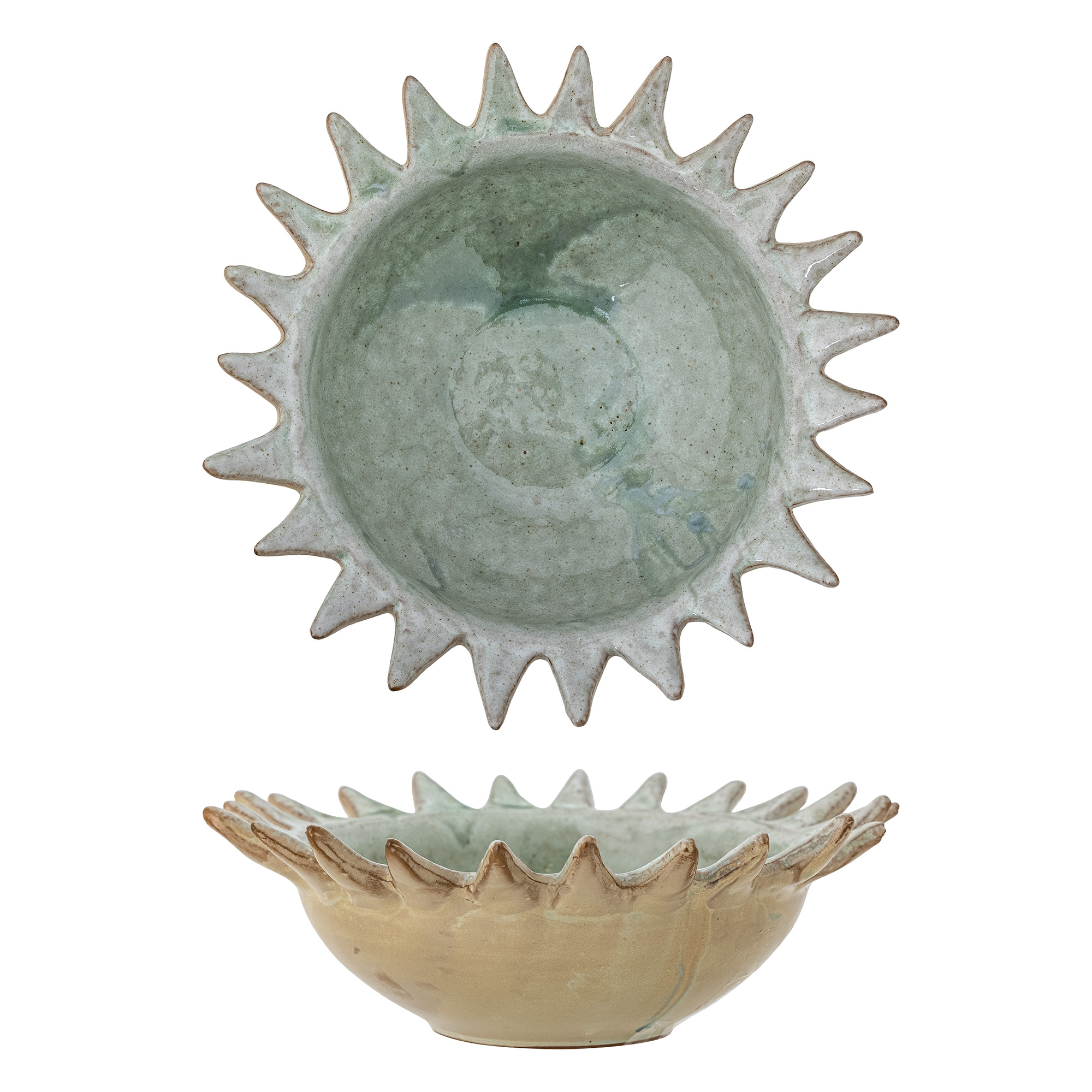 CREATIVE COLLECTION Mísa zelená Lumi z kameniny