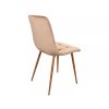 sametová jídelní židle ghostlands 2 – béžová – pohled na produkt