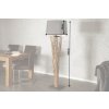 Lampa Stojací lampa EUPHORIA 175cm naplavené dřevo hnědá – pohled z boku