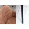 Jídelní židle Orelia Lite – s područkami, hnědá – detail konstrukce