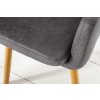 Jídelní židle Nova Cozy – s područkami, šedá – detail konstrukce