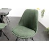 Jídelní židle Mensa Bold – zelená – detail sedáku