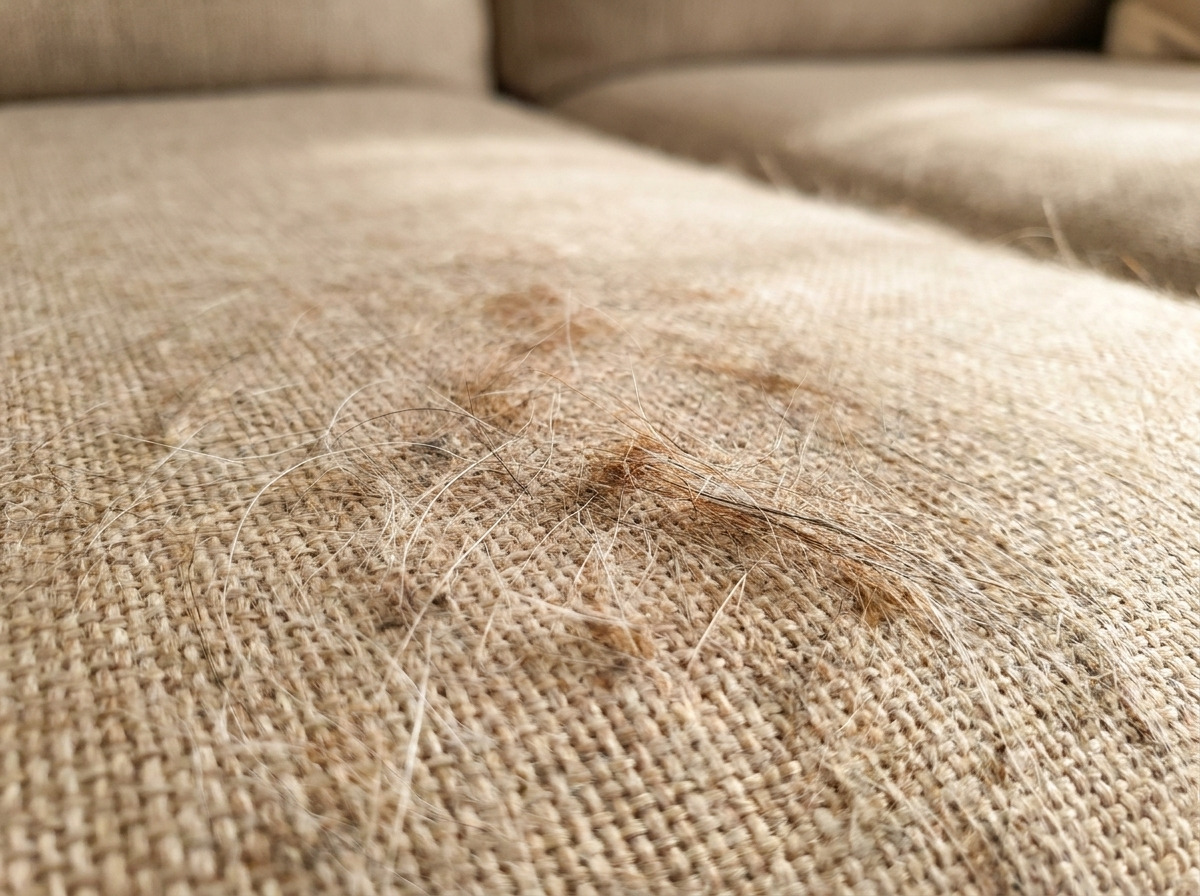 Chlupy před použitím Furrio Clean