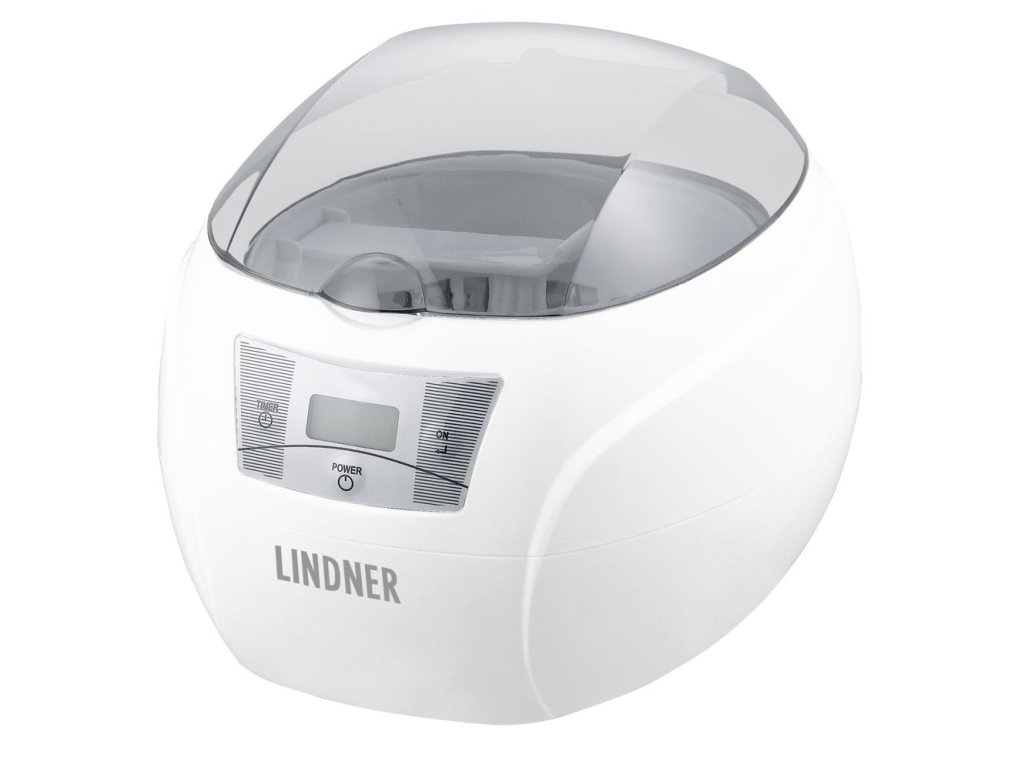 Eine revolutionäre Reinigungsmethode für verschiedenste Gegenstände – das ist der Ultraschallreiniger von Lindner. Kein Schrubben mit der Bürste mehr! Legen Sie einfach Ihre Münzen, Brillen, Uhren und andere zum Reinigen geeignete Gegenstände in einen Ultraschallreiniger im Korb und tauchen Sie ihn in den Behälter. Nach dem Schließen des Deckels wählen Sie einfach ein Zeitintervall und schon reinigt sich das Spülgut im Handumdrehen von selbst. Sie können die Reinigung noch effektiver gestalten, indem Sie ein spezielles Produkt zur Reinigung des jeweiligen Metalls hinzufügen. Unsere Auswahl an Reinigungsprodukten finden Sie in der Kategorie Münzreinigung.  Spezifikationen:  Behälter aus Edelstahl LCD-Display 5 einstellbare Zeitintervalle Fassungsvermögen: 550 ml Außenmaße: 206x175x147 mm Betriebsfrequenz: 50/60 Hz Das Paket enthält:  Lindner Reiniger Netzkabel Kunststoffkorb mit Halterung für Uhren und CD/DVD