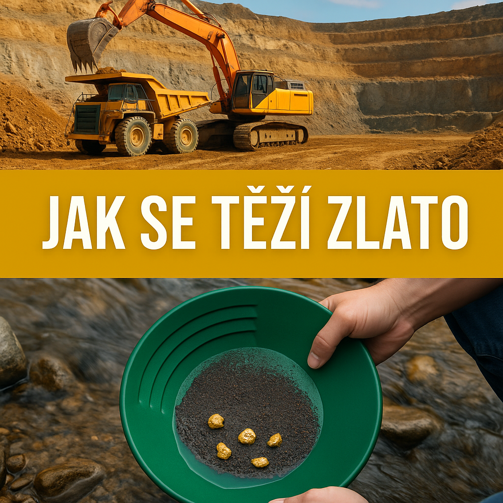 Wie wird Gold abgebaut?