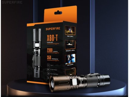 Superfire X60-T Taschenlampe