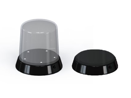 Displaybox mit LED-Licht