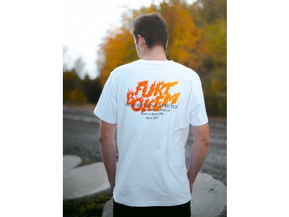 Flame T-shirt - white