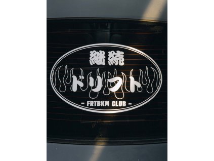 Samolepka Japan FRTBKM club window