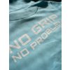Mikina NO GRIP NO PROBLEM / Modrá / premium