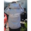 Mikina NO GRIP NO PROBLEM / Šedá / premium
