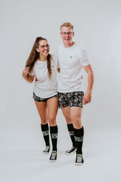 Podkolenky unisex Sport černé
