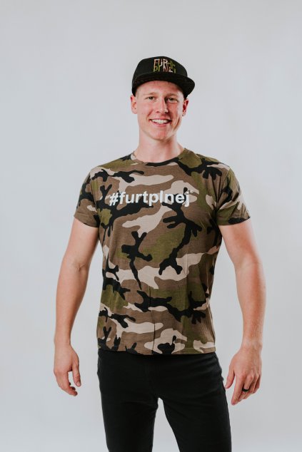 Triko pánské Klasika maskáč