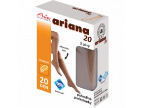 Pohodlné podkolenky, 2 páry - Ariana 20