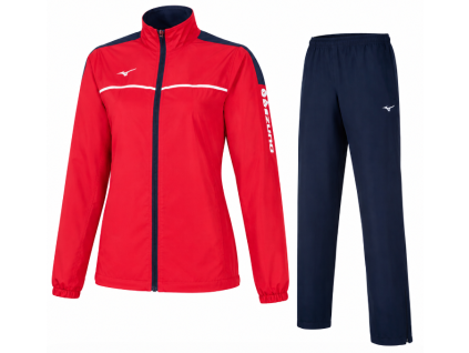 micro women red suit