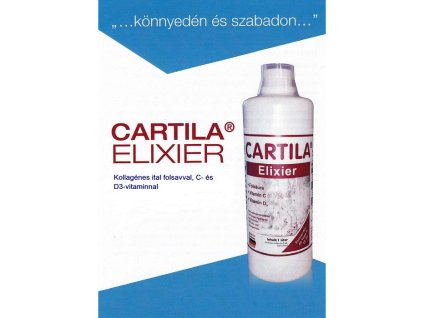 Cartila® Elixír Kollagénes, folsavas ital ízületre, és várandósághoz. (Íz ismeretlen)