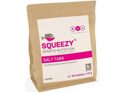 SQUEEZY SALT TABS sótabletta sportolóknak ST0001 (Íz ismeretlen)