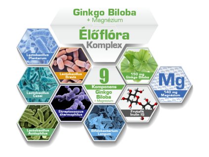 NICS probiotikus Ginko Biloba + Magnézium (Íz ismeretlen)