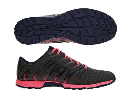 inov-8 F-Lite 195 (női) futócipő (szürke-pink-tengerkék) Precision fit (Cipőméret eu - 37,5, Lábállás normál - neutrális)