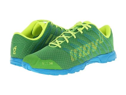 inov-8 F-Lite 240 (női) futócipő (zöld-kék) Precision Fit (Cipőméret eu - 38, Lábállás normál - neutrális)