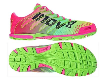 inov-8 F-LITE 219 (női) futócipő (sárga-zöld-pink) (Cipőméret eu - 38, Lábállás normál - neutrális)