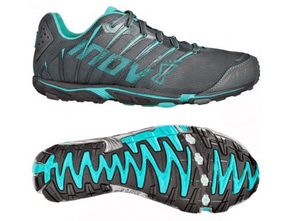 inov-8 Terrafly 277 női futócipő (szürke-türkizkék) (Cipőméret eu - 39,5, Lábállás normál - neutrális)