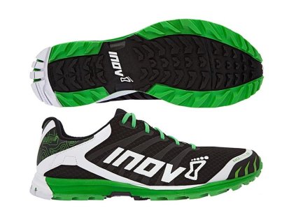 inov-8 Race Ultra 270 (férfi) ultrafutócipő (fekete-fehér-zöld) Standard fit (Cipőméret eu - 40,5, Lábállás normál - neutrális)