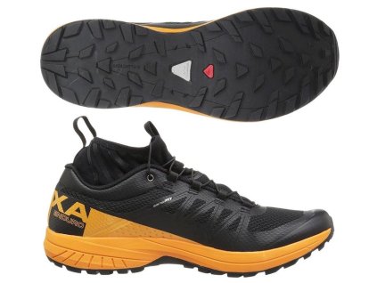 Salomon XA Enduro terepfutócipő (fekete-narancs) beépített kamáslival  L40070300 (Cipőméret eu - 42, Lábállás normál - neutrális, Talaj Terep)