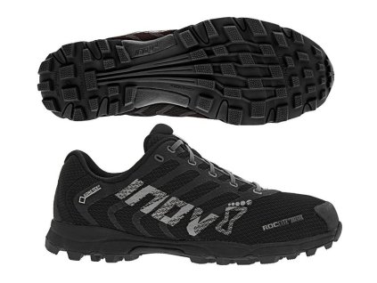 inov-8 Roclite 282 GTX (női) terepfutócipő (fekete-szürke) Standard Fit (Cipőméret eu - 38, Lábállás normál - neutrális, Talaj Terep)