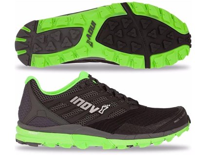 inov-8 Trailtalon 275 terepfutócipő (fekete-zöld) Standard fit (Cipőméret eu - 44,5, Lábállás normál - neutrális, Talaj Terep)