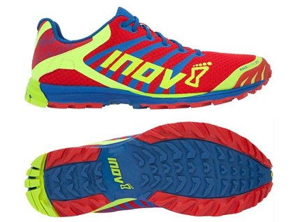 inov-8 Race Ultra 270 (férfi) ultrafutócipő (piros-neonsárga-kék) Standard fit (Cipőméret eu - 42, Lábállás normál - neutrális)