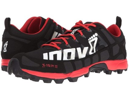 inov-8 X-Talon 212 terepfutócipő (fekete-piros) Precision fit (Cipőméret eu - 42,5, Lábállás normál - neutrális, Talaj terep)