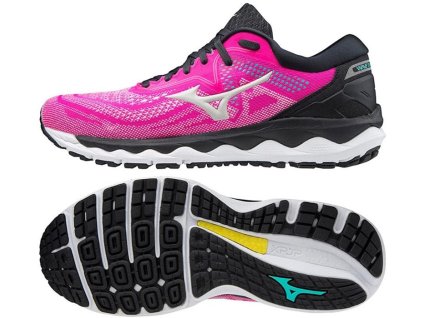 Mizuno Wave Sky 4 női neutrális futócipő J1GD200246 (Cipőméret eu - 38, Lábállás normál - neutrális)