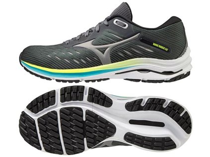 Mizuno Wave Rider 24 női, neutrális futócipő J1GD200316 (Cipőméret eu - 41, Lábállás normál - neutrális)