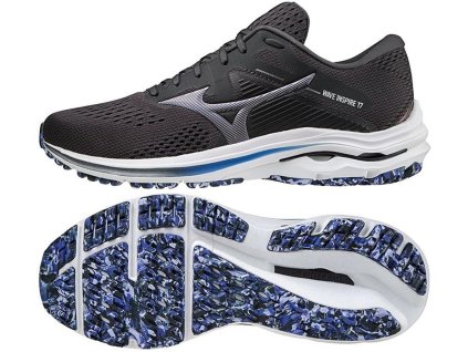 Mizuno Wave Inspire 17 férfi stabil futócipő J1GC214493 (Cipőméret eu - 43, Lábállás stabil - pronáló)