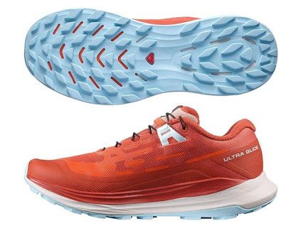 Salomon Ultra Glide női terepfutócipő orange L41579200 (Cipőméret eu - 36+2/3, Lábállás normál - neutrális, Talaj Terep)
