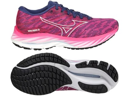 Mizuno Wave Rider 26 női futócipő J1GD220327 (Cipőméret eu - 38,5, Lábállás normál - neutrális)