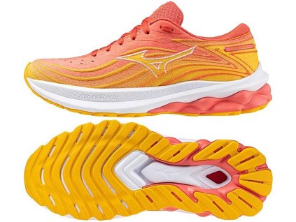 Mizuno Wave Skyrise 5 női futócipő J1GD240922 (Cipőméret eu - 37, Lábállás normál - neutrális)