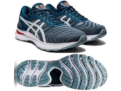 ASICS GEL-NIMBUS 22 férfi futócipő 1011A680-404 (Cipőméret eu - 43,5, Lábállás normál - neutrális)